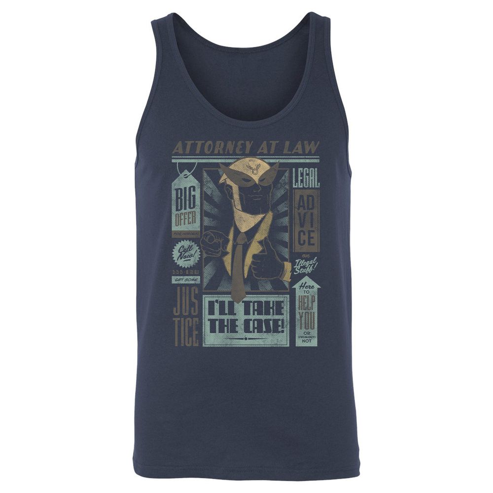 Unisex Jersey Tank - RYZ1QY46 - Navy - 8