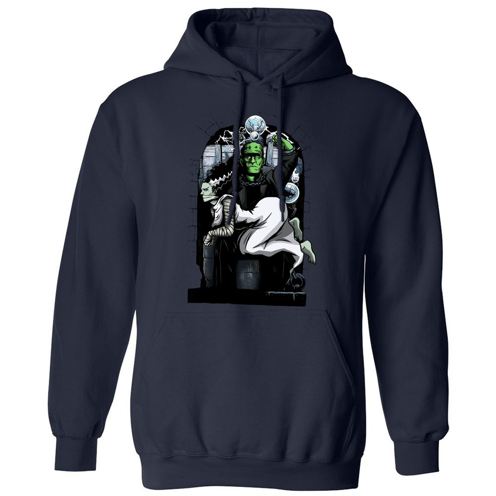 Classic Unisex Hoodie - GN6FFWLP - Navy - 8