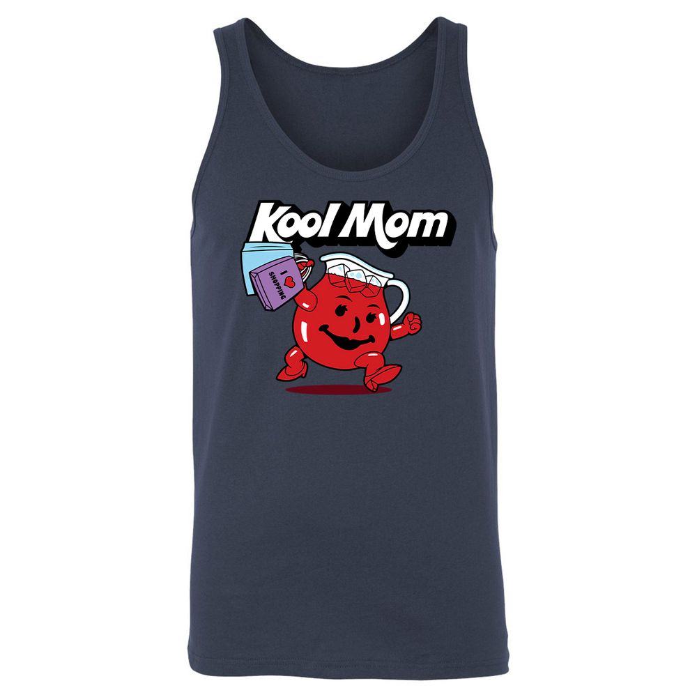 Unisex Jersey Tank - U7Q24UZP - Navy - 8