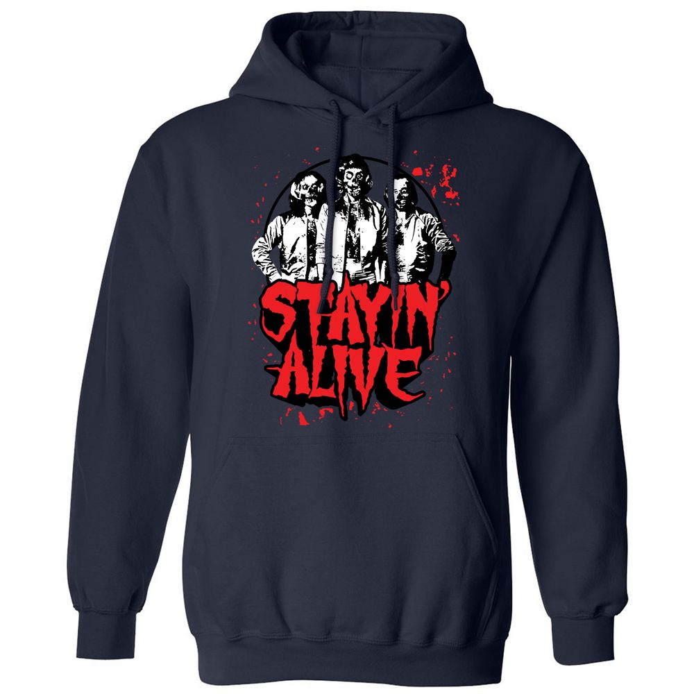 Bee Gees Stay Alive - Navy - 8