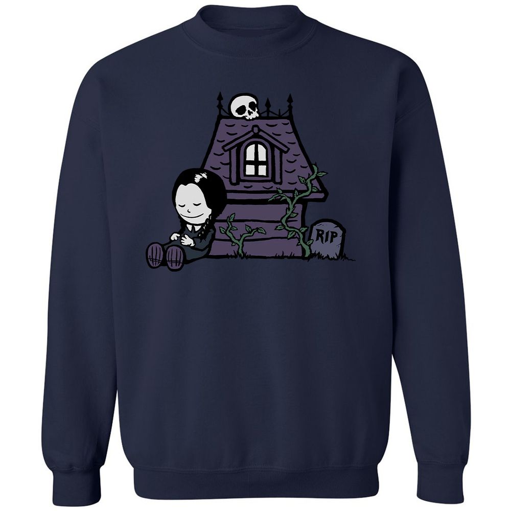 Classic Unisex Sweatshirt - N487NK84 - Navy - 8