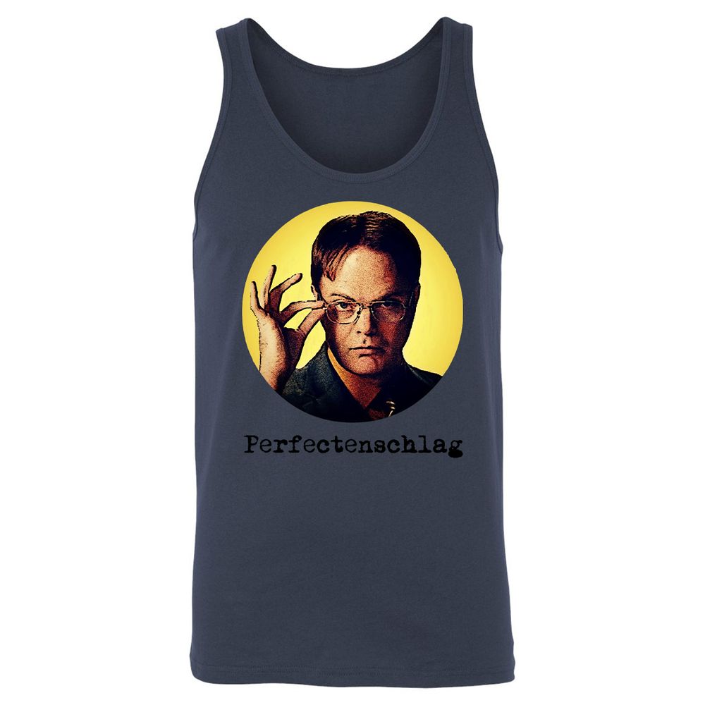 Unisex Jersey Tank - RFYHCYQZ - Navy - 8