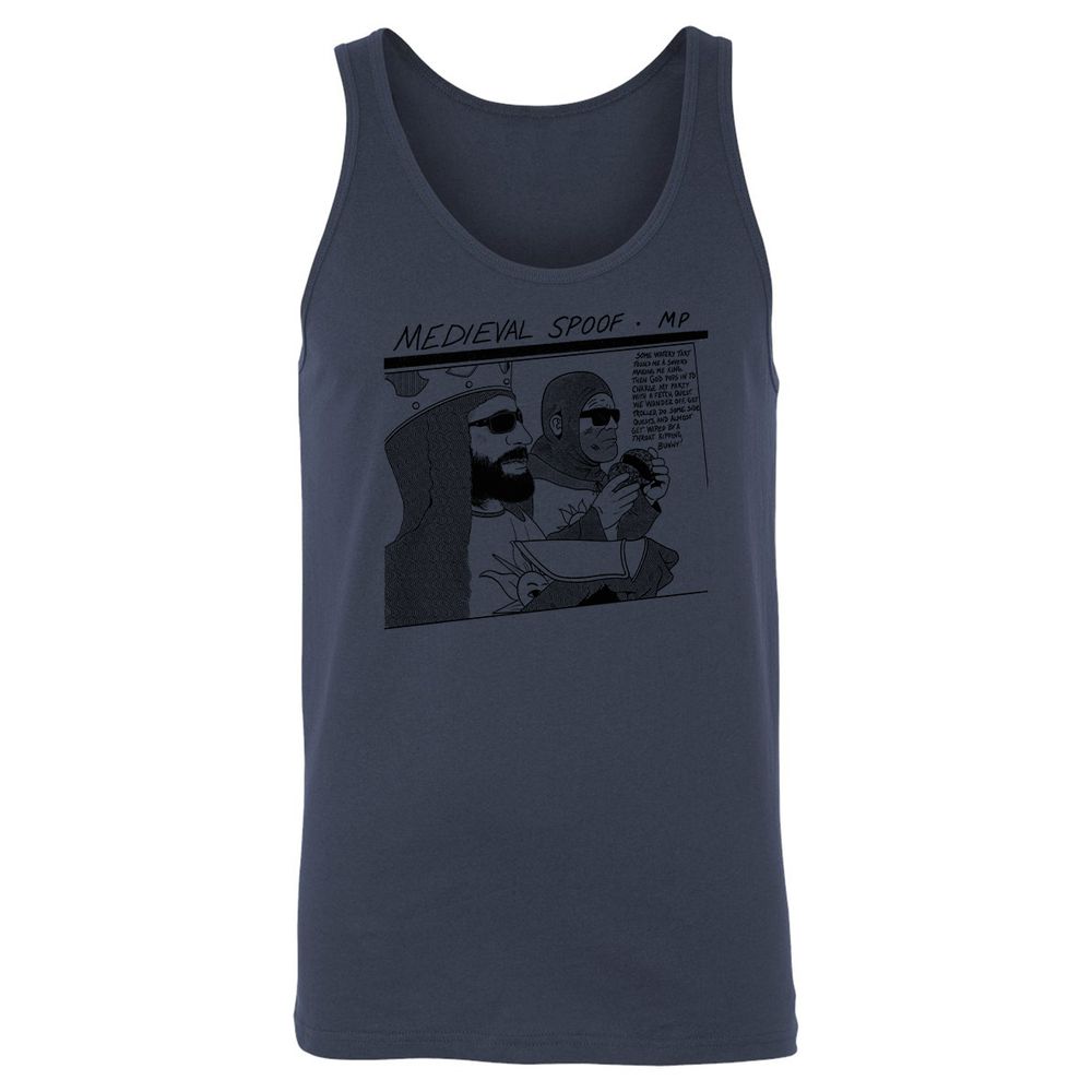 Unisex Jersey Tank - U9BTZDEA - Navy - 8