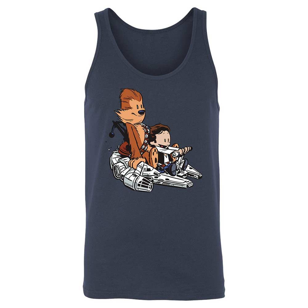 Han and Chewie - Navy - 8
