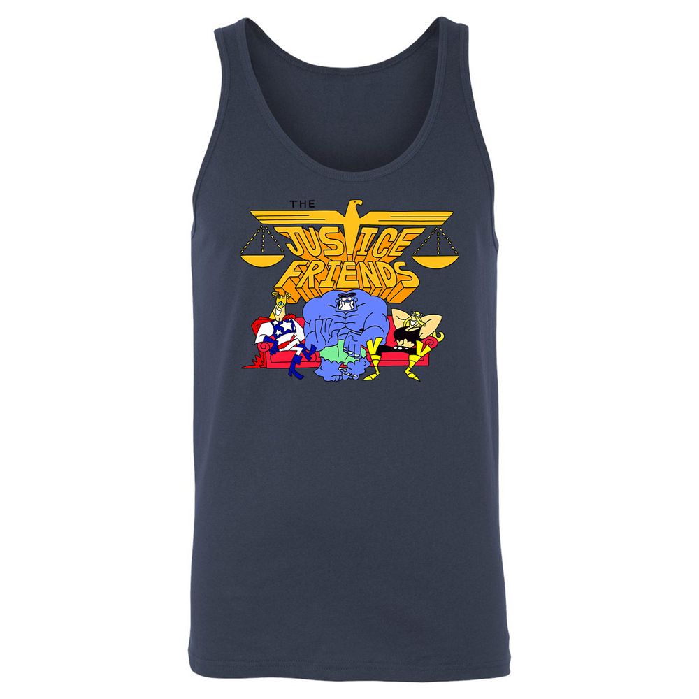 Unisex Jersey Tank - 2T7CLWL4 - Navy - 8