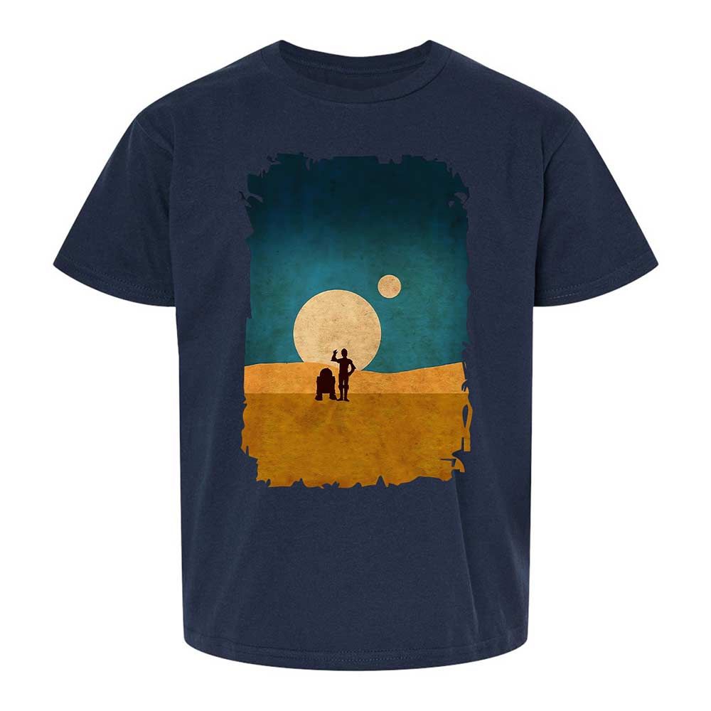 Droids In The Dunes - Navy - 8