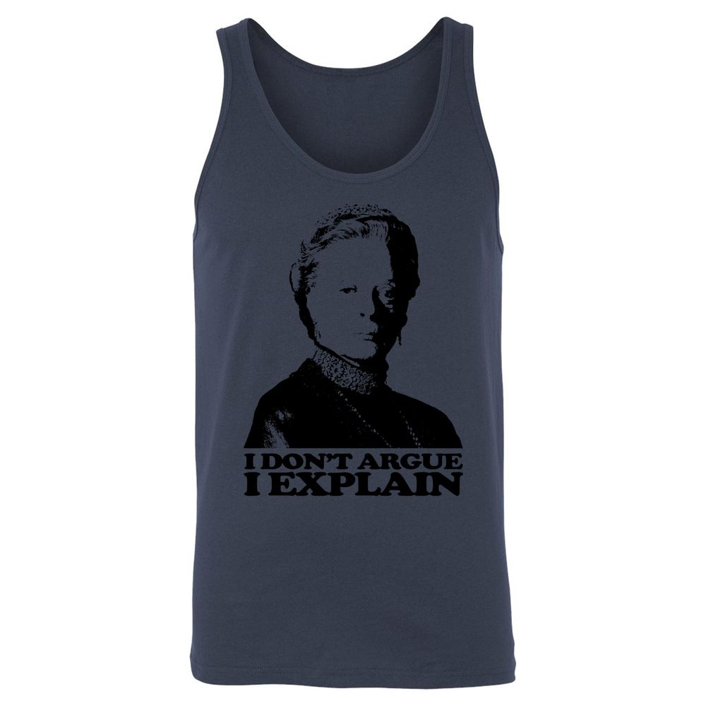 Unisex Jersey Tank - 4DRSASDK - Navy - 8