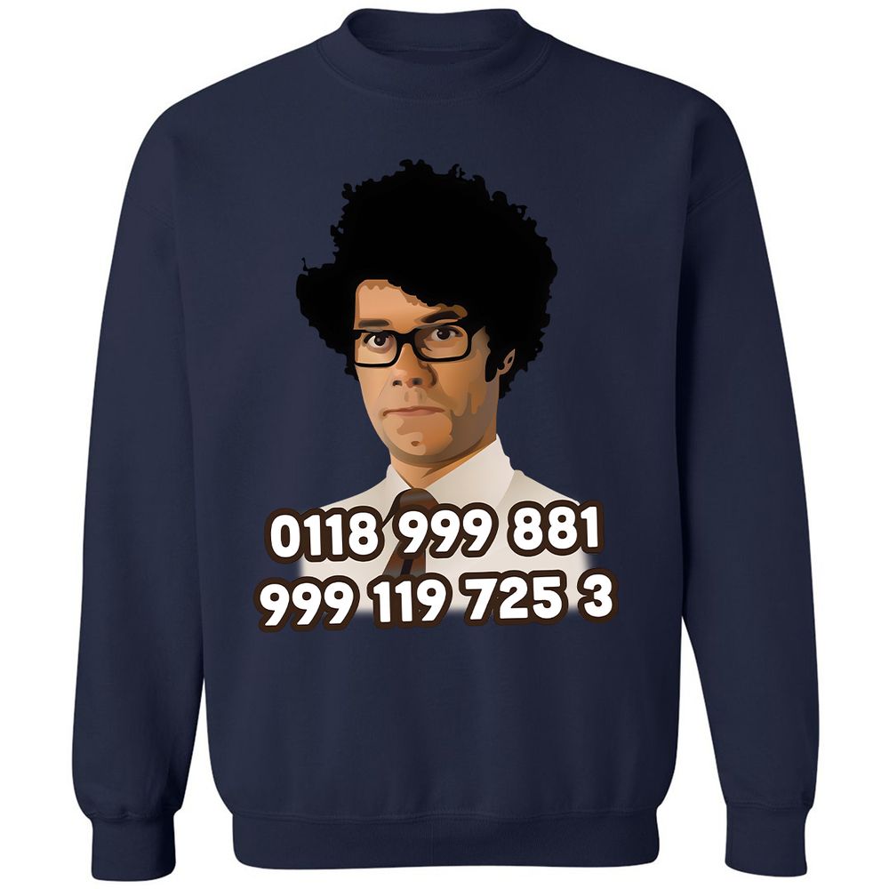 Classic Unisex Sweatshirt - WWBBWAR5 - Navy - 8