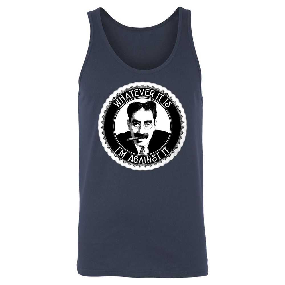 Whatever it is I'm against it - Navy - 8