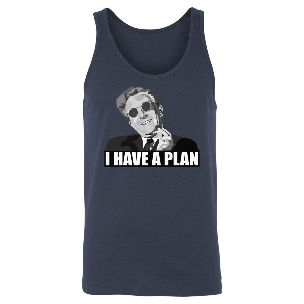 Unisex Jersey Tank - W4LGB547 - Navy - 8