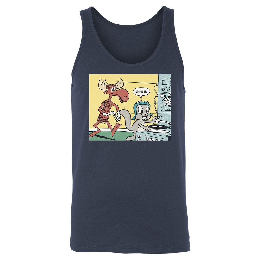 Unisex Jersey Tank - QP67AM9Q - Navy - 8