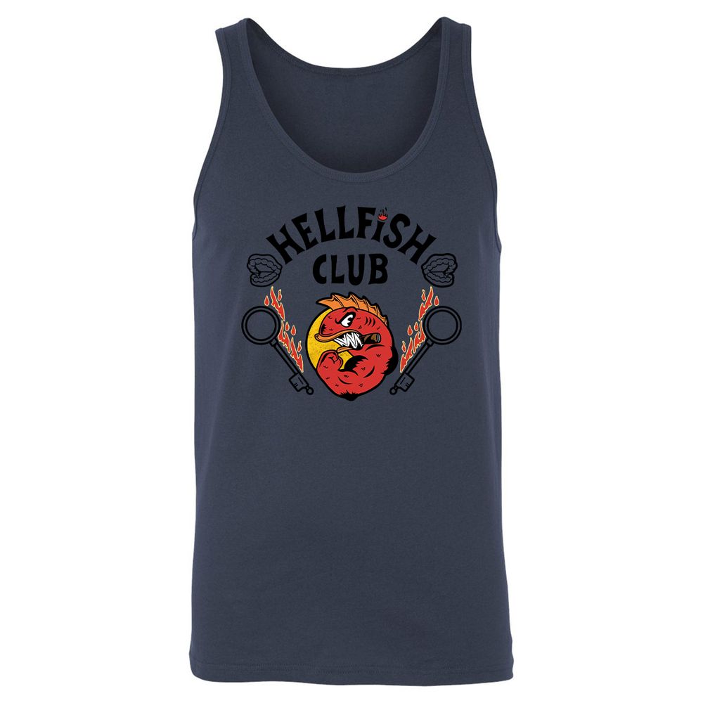 Unisex Jersey Tank - 1TVCC1R3 - Navy - 8