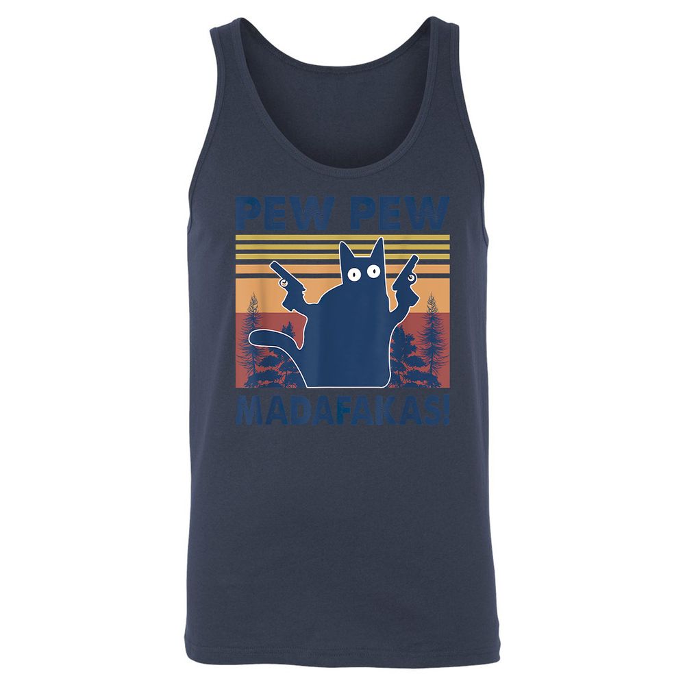 Unisex Jersey Tank - FVSAF8RN - Navy - 8