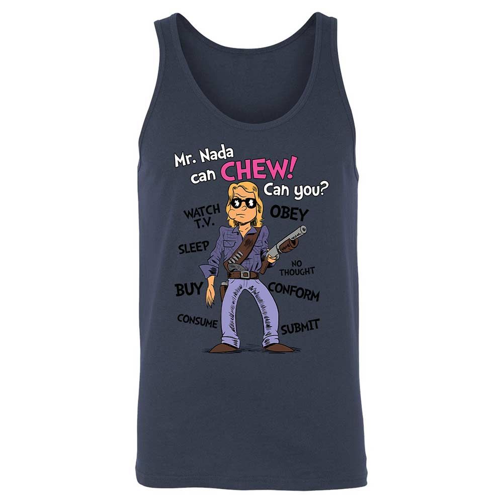 I have come here to chew bubblegum and kick ass - Navy - 8