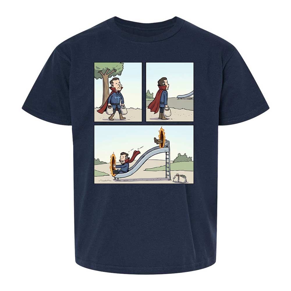 Infinite loop, infinite joy - Navy - 8