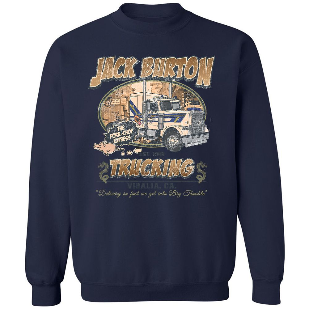 Big Trouble Trucking Company - Navy - 8