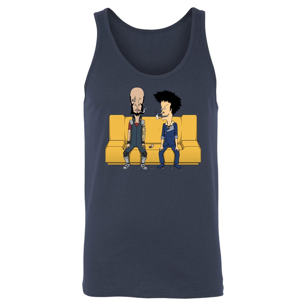 Unisex Jersey Tank - X7SVMLK9 - Navy - 8