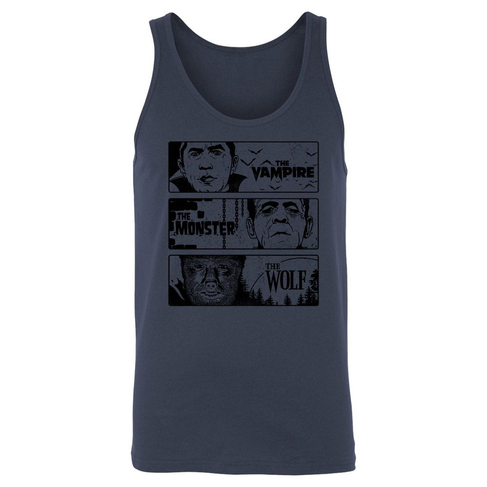 Unisex Jersey Tank - JCJR3U3X - Navy - 8