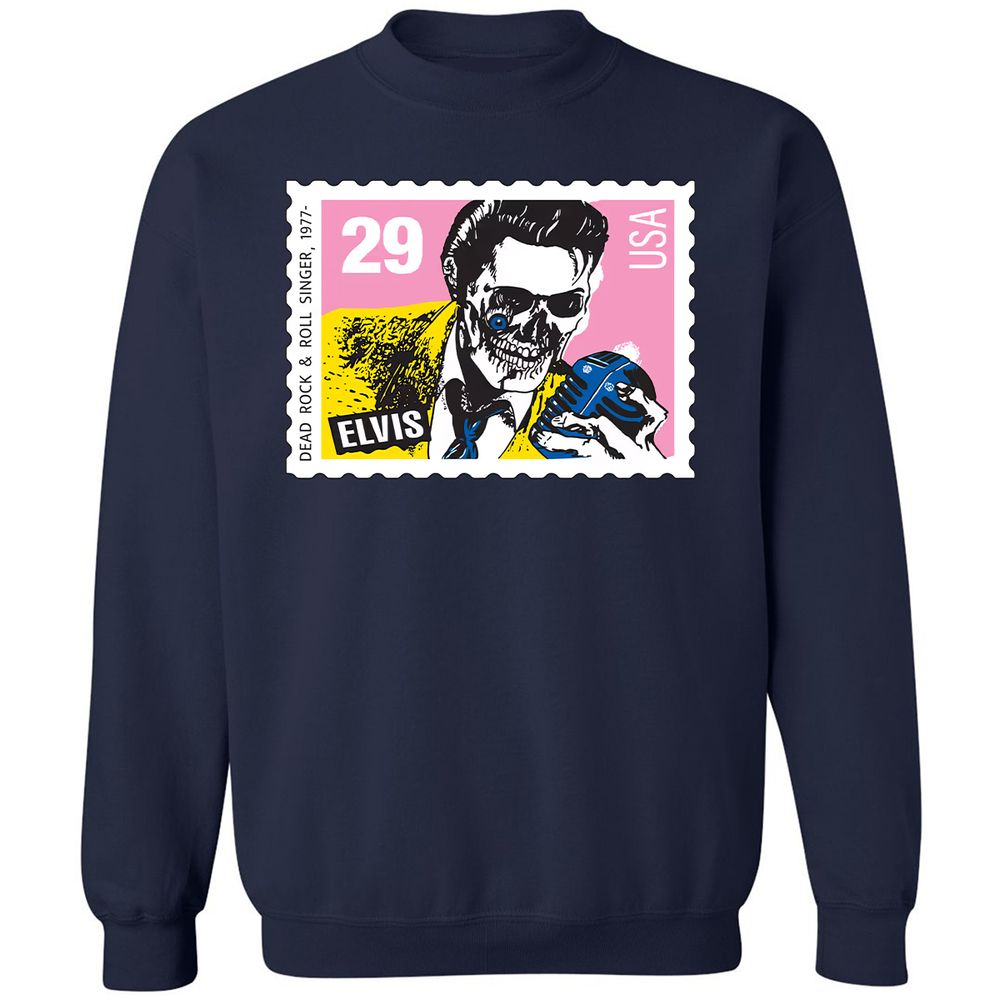 Classic Unisex Sweatshirt - XYR76VJY - Navy - 8