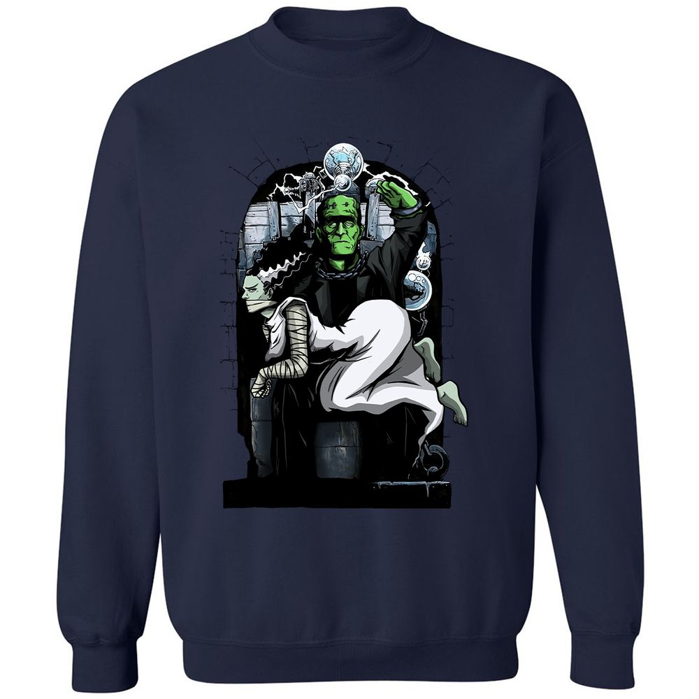 Classic Unisex Sweatshirt - 9JCLLJXY - Navy - 8