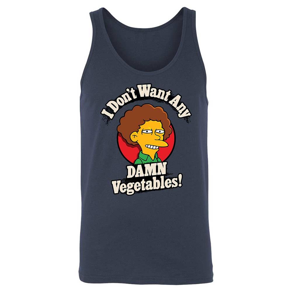 I Don't Want Any Damn Vegetables! - Navy - 8