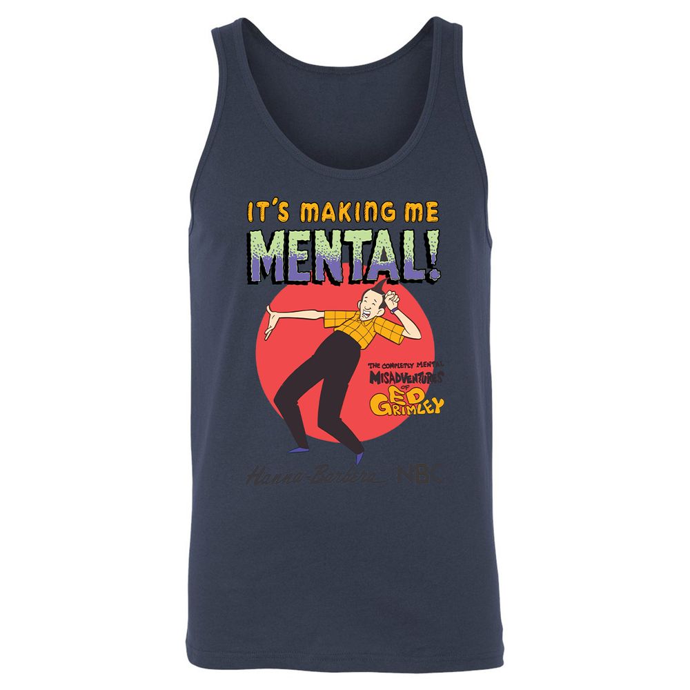Unisex Jersey Tank - EX7FK2VP - Navy - 8
