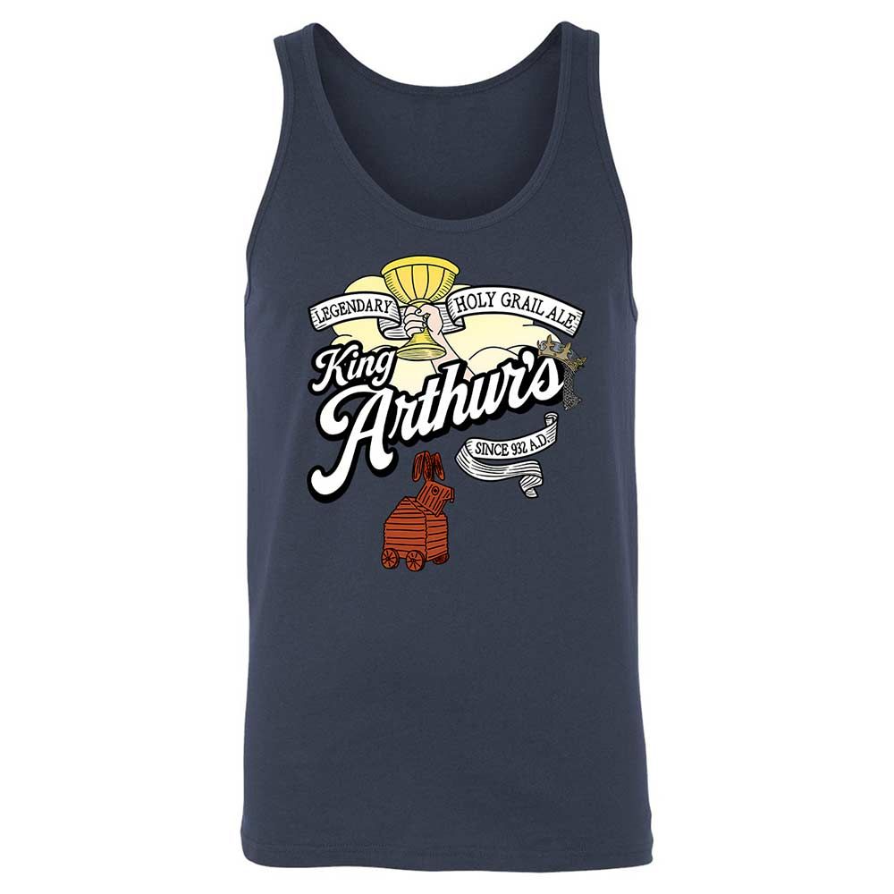 Unisex Jersey Tank - Q73PCZXX - Navy - 8