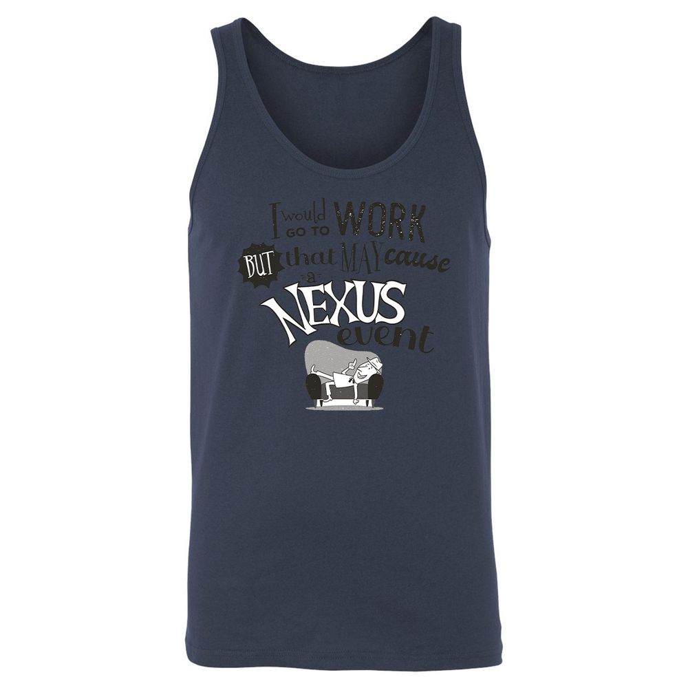 Unisex Jersey Tank - TY2QGZ8Y - Navy - 8