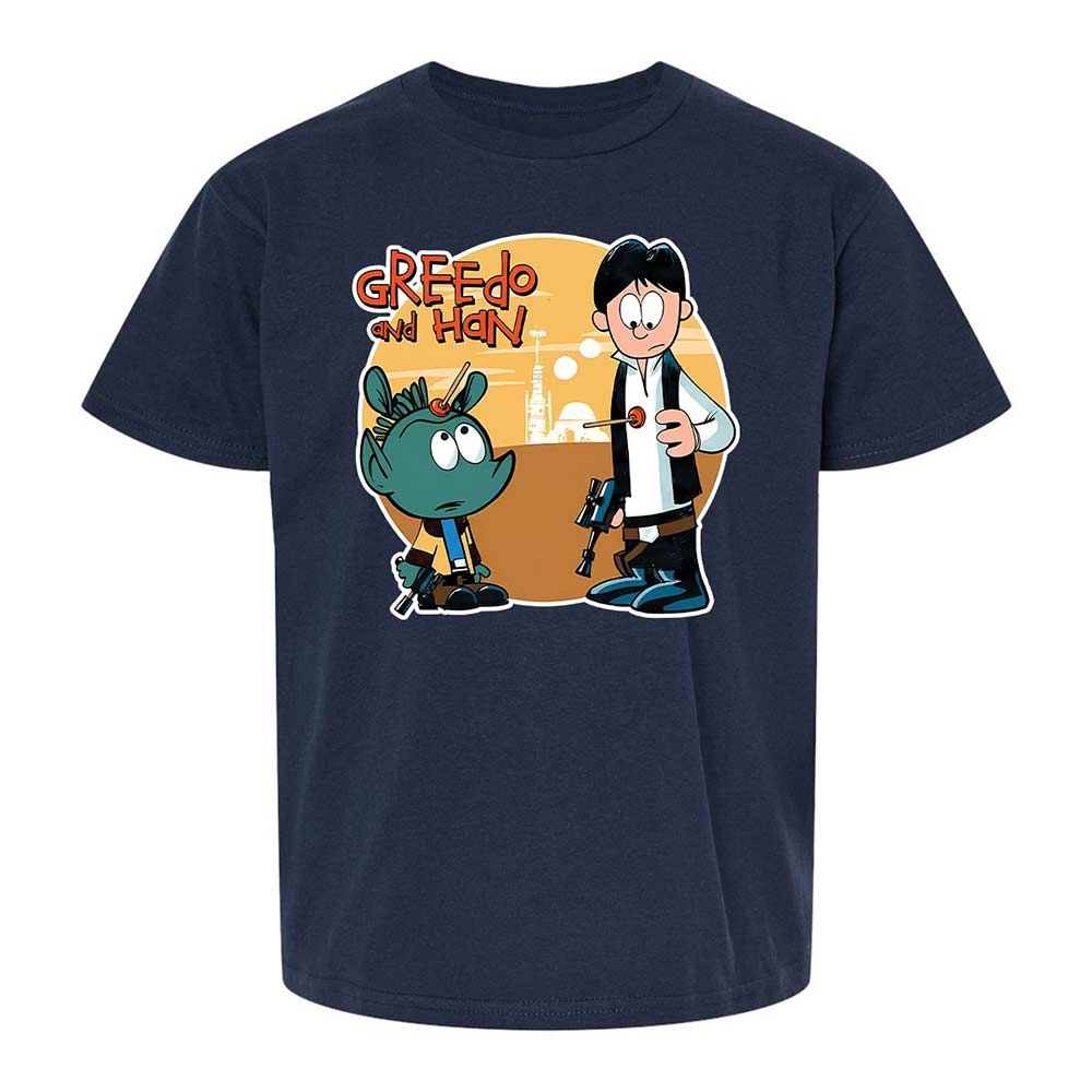 Greedo & Han - Navy - 8