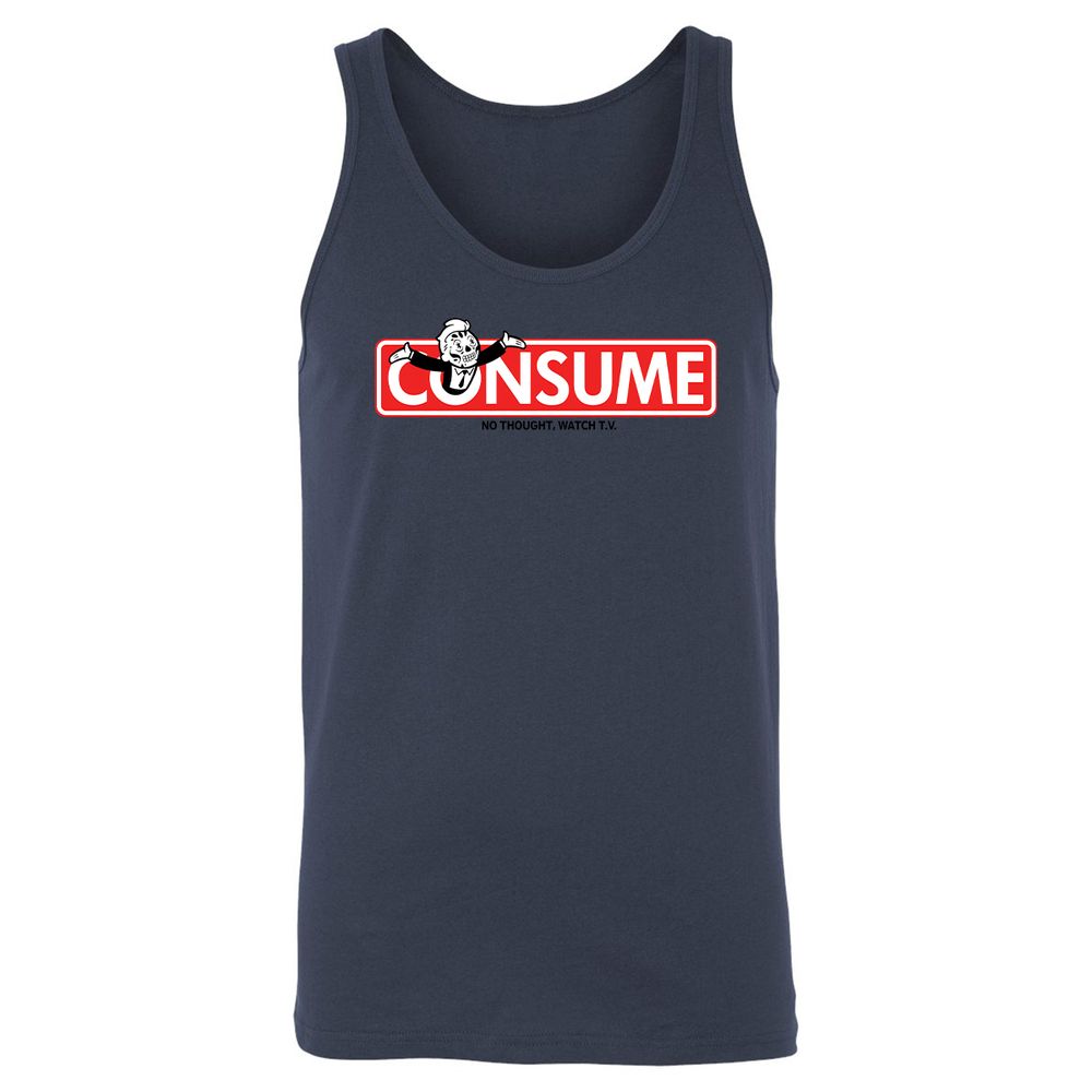 Unisex Jersey Tank - Z5UMUVQZ - Navy - 8