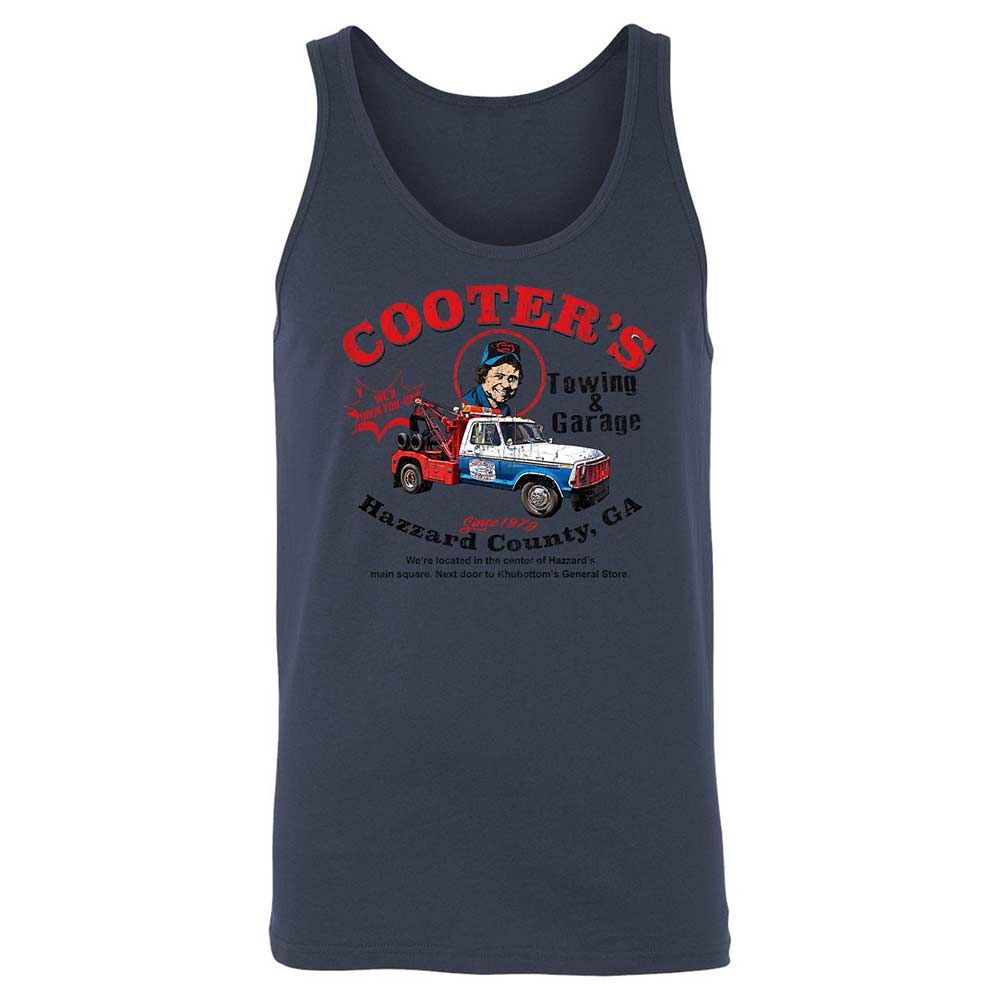 Unisex Jersey Tank - B4S89XP6 - Navy - 8