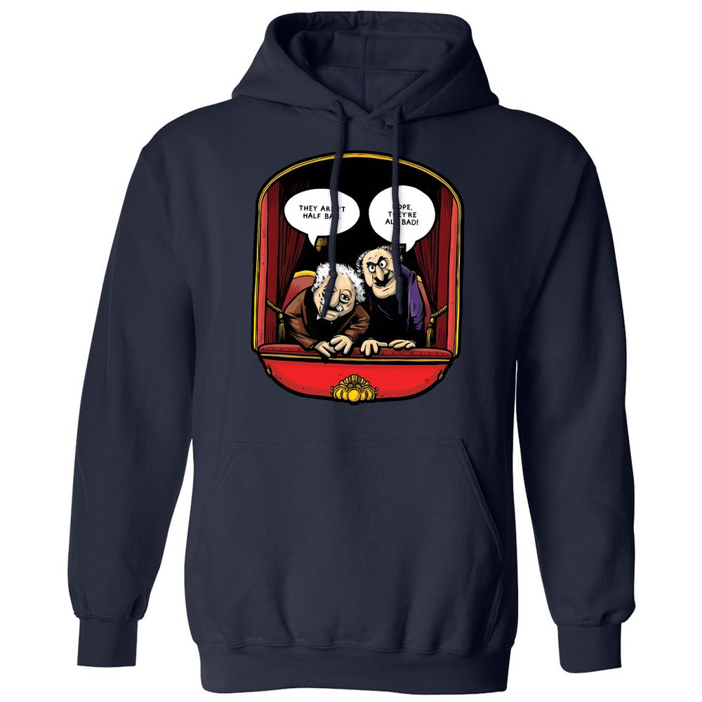 Statler and Waldorf (All Bad) - Navy - 8