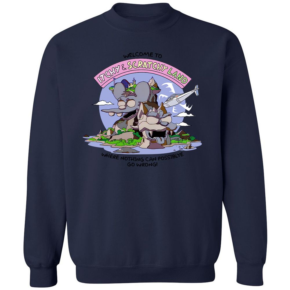 Classic Unisex Sweatshirt - MQ74Q7PX - Navy - 8