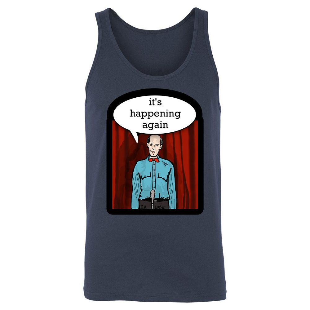 Unisex Jersey Tank - N3TSCWK9 - Navy - 8