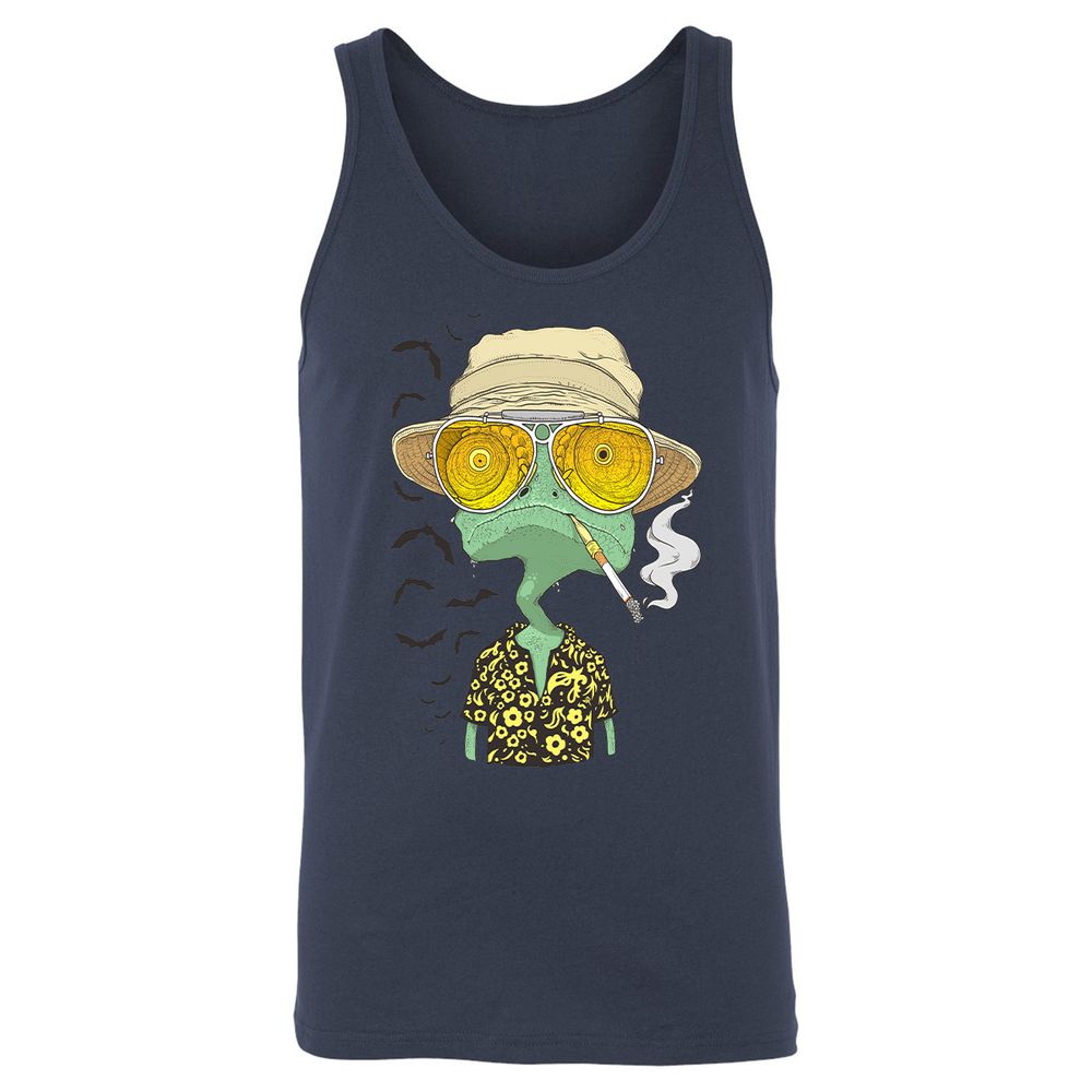 Unisex Jersey Tank - F43ELFN3 - Navy - 8
