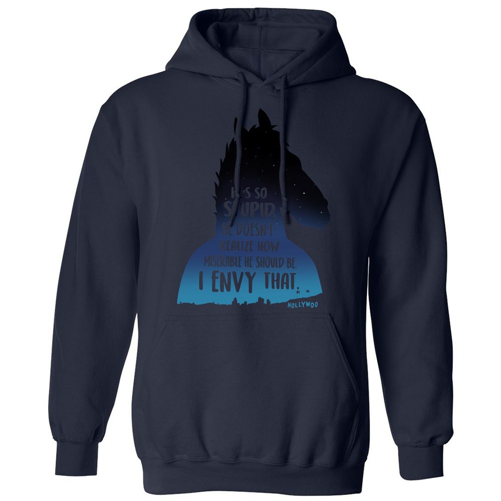 Classic Unisex Hoodie - ZSC23FSJ - Navy - 8