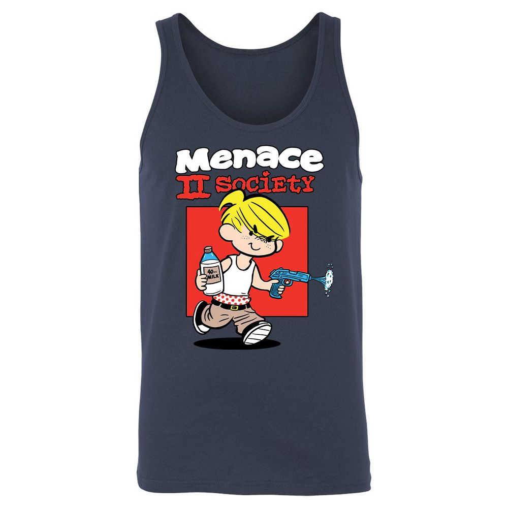 Unisex Jersey Tank - 25PWN4FH - Navy - 8