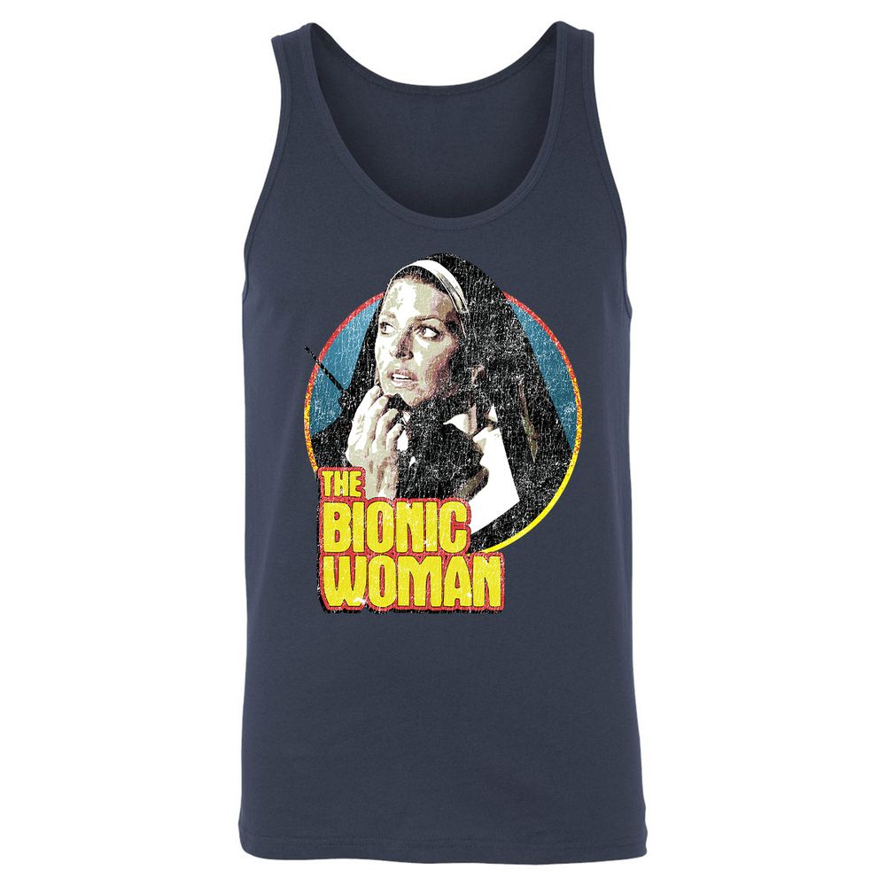 Unisex Jersey Tank - ELBFKDNQ - Navy - 8