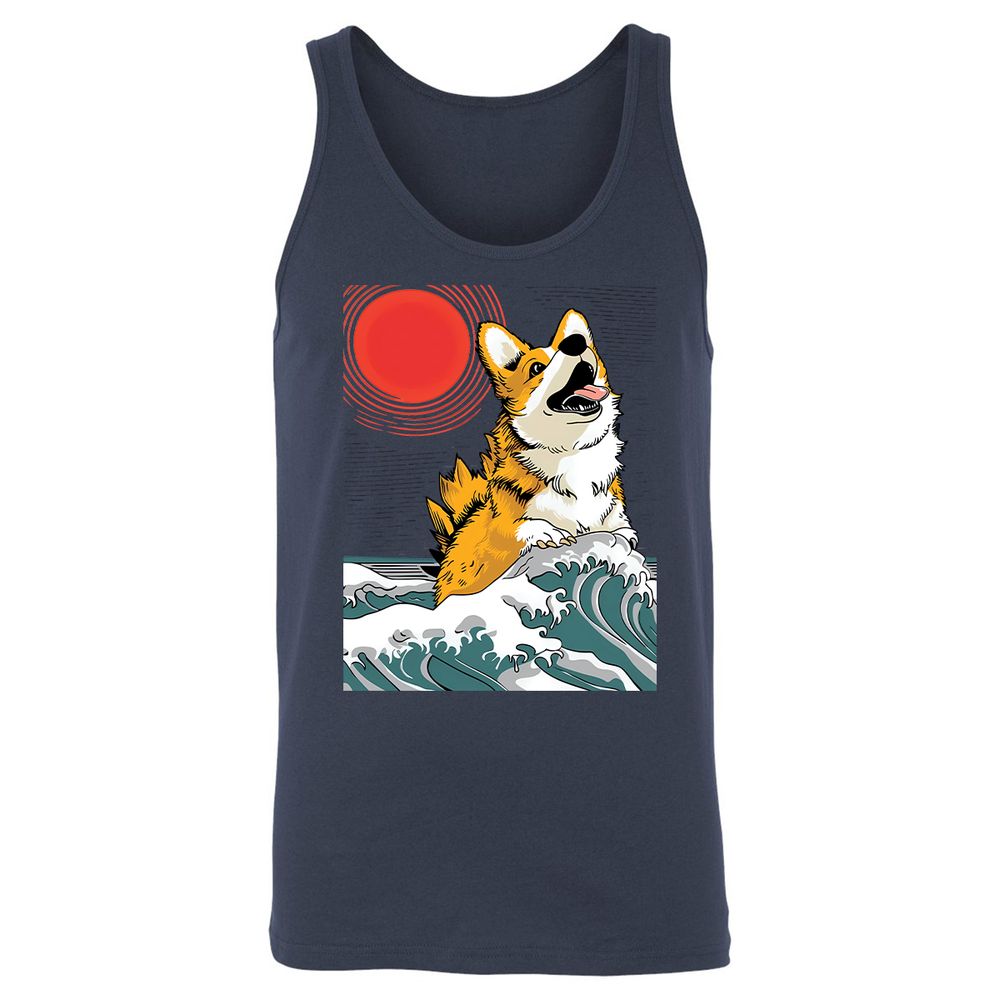 Unisex Jersey Tank - ECL39W1U - Navy - 8