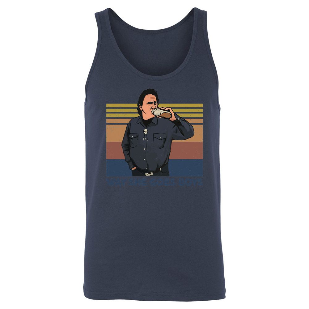 Unisex Jersey Tank - TSLGHW2M - Navy - 8