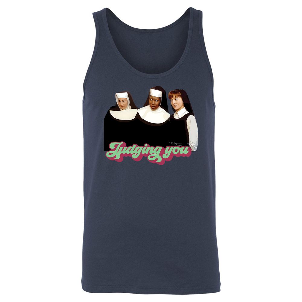 Unisex Jersey Tank - 84J6PTHZ - Navy - 8
