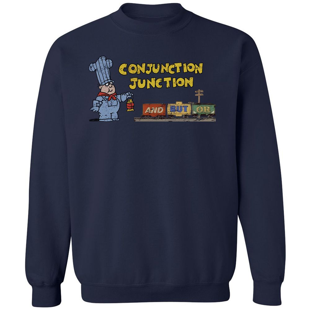 Classic Unisex Sweatshirt - UKSVQ89E - Navy - 8