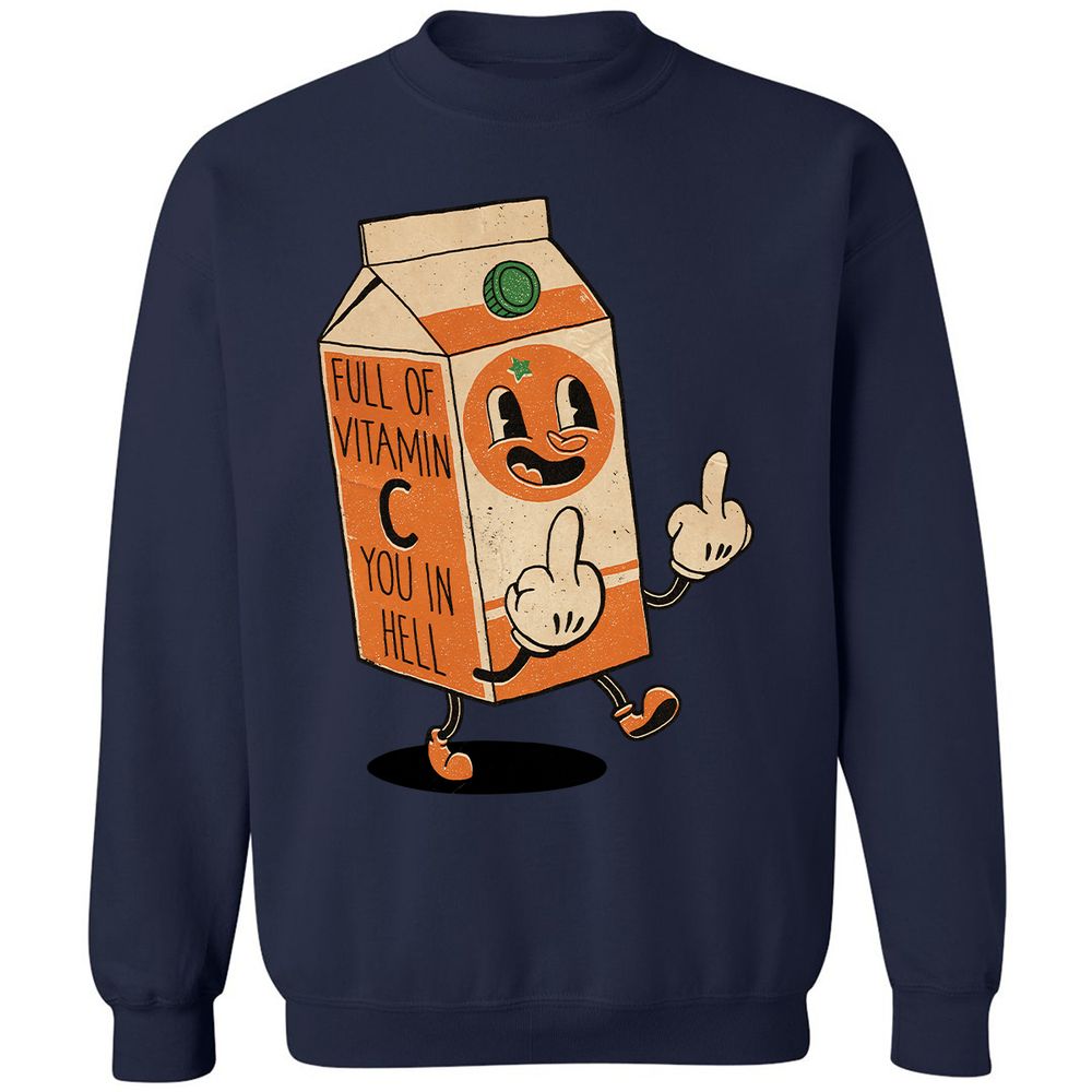 Classic Unisex Sweatshirt - KNNJH3KE - Navy - 8