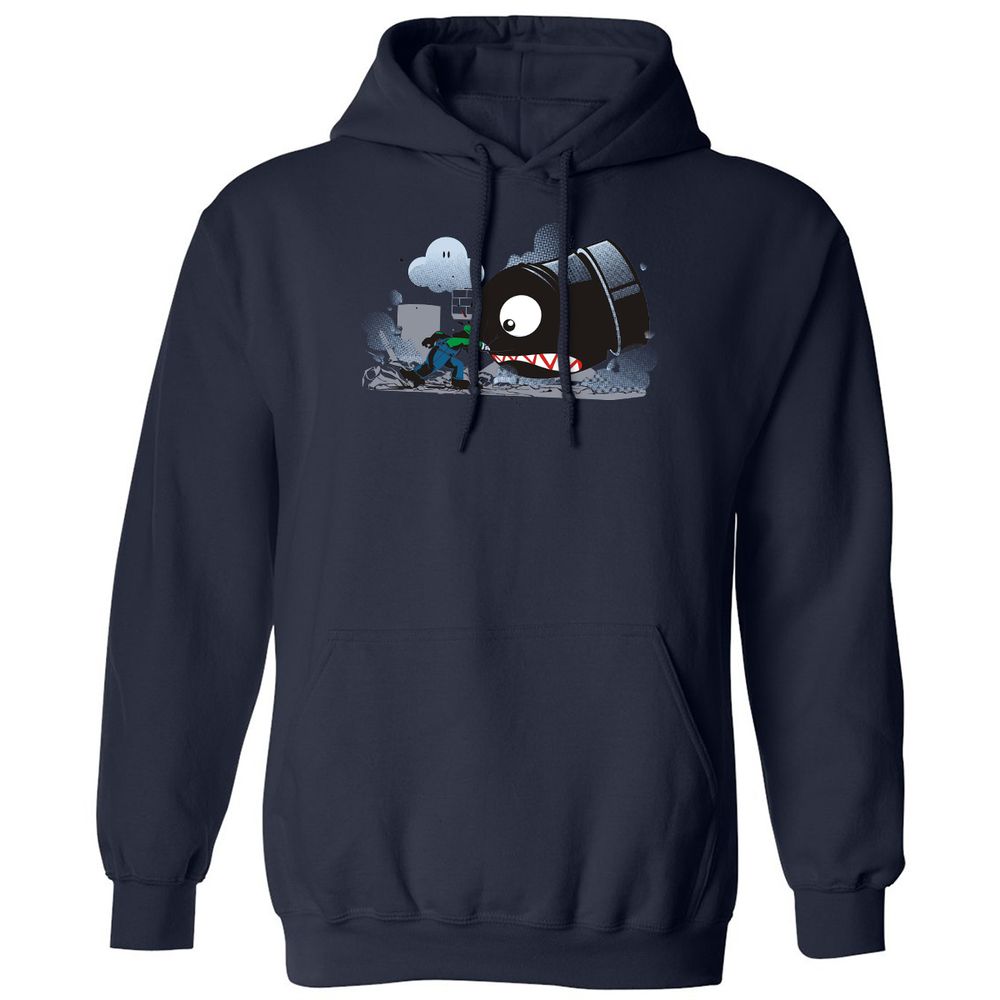 Classic Unisex Hoodie - L3P995HY - Navy - 8