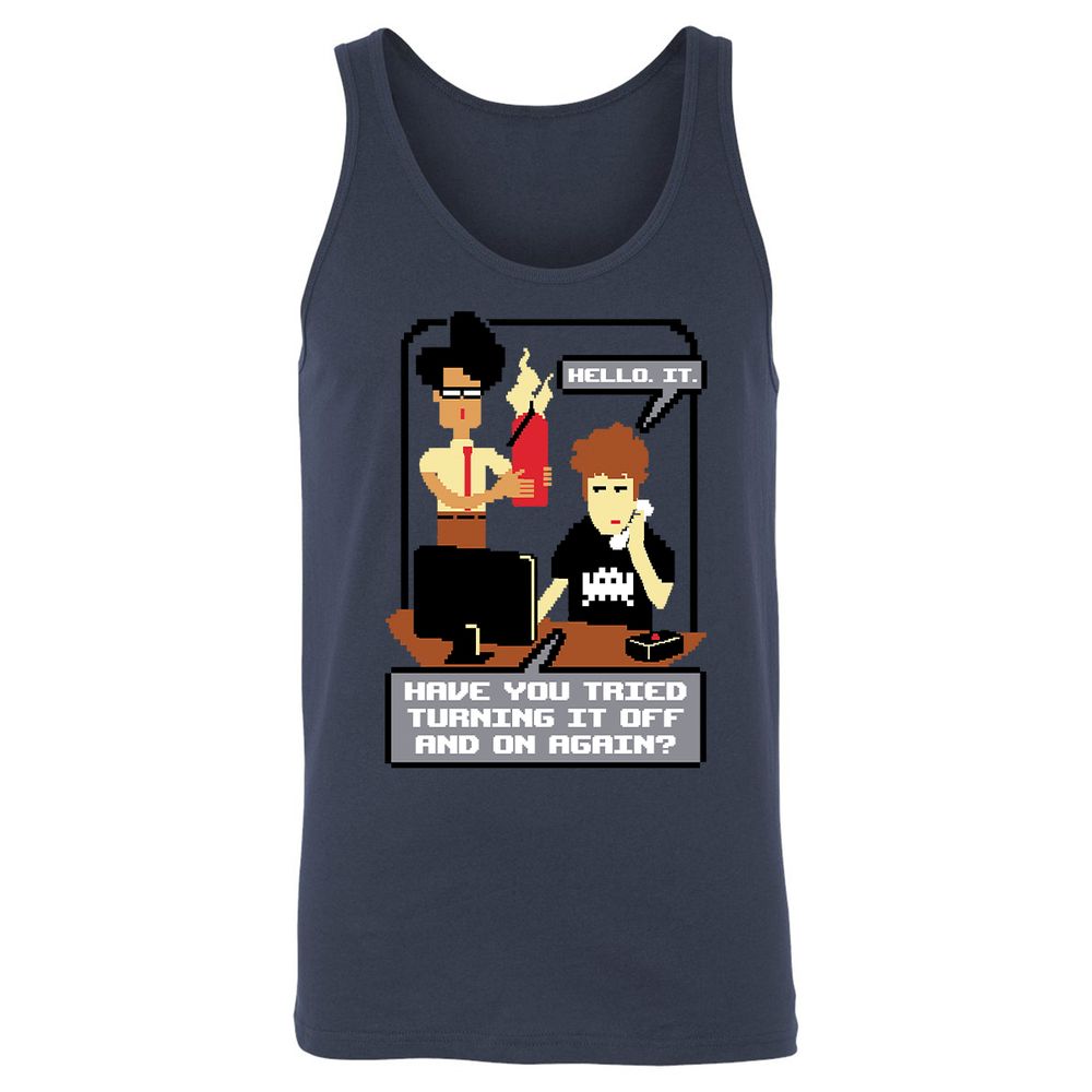 Unisex Jersey Tank - 2VDKFLNC - Navy - 8