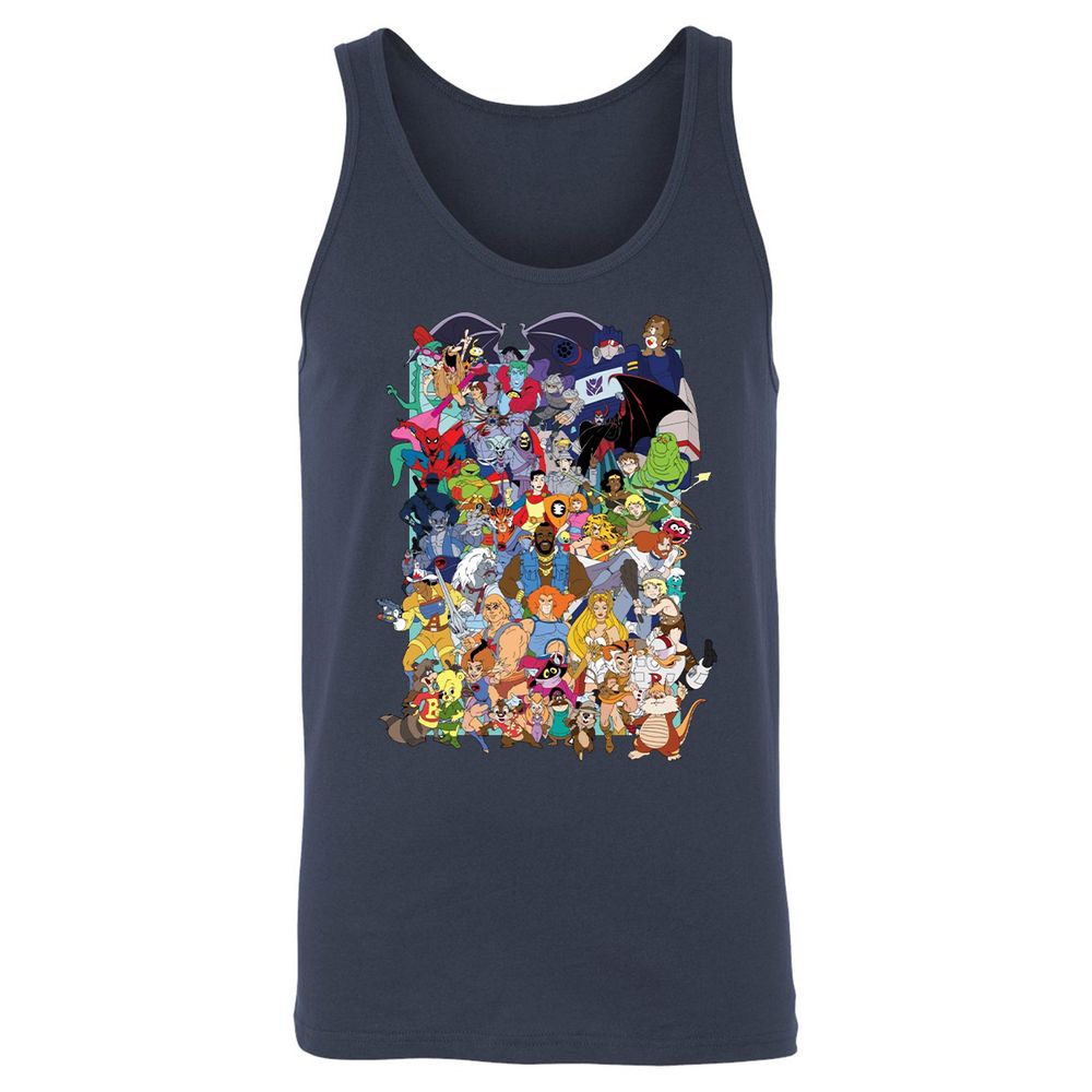 Unisex Jersey Tank - V9Y1K2RY - Navy - 8