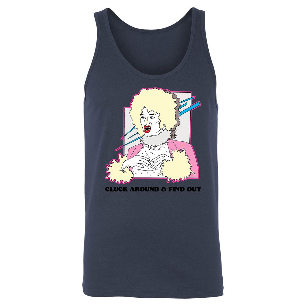 Unisex Jersey Tank - 5CATX8RE - Navy - 8