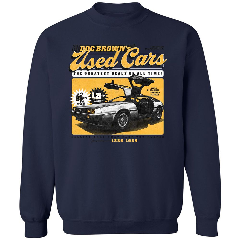 Classic Unisex Sweatshirt - MVC8HFM7 - Navy - 8