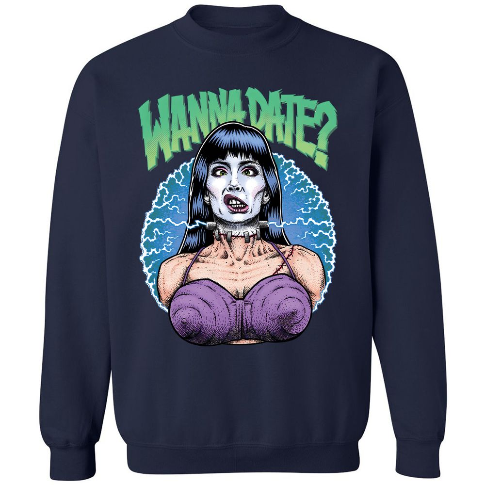 Classic Unisex Sweatshirt - YDR5YB6X - Navy - 8