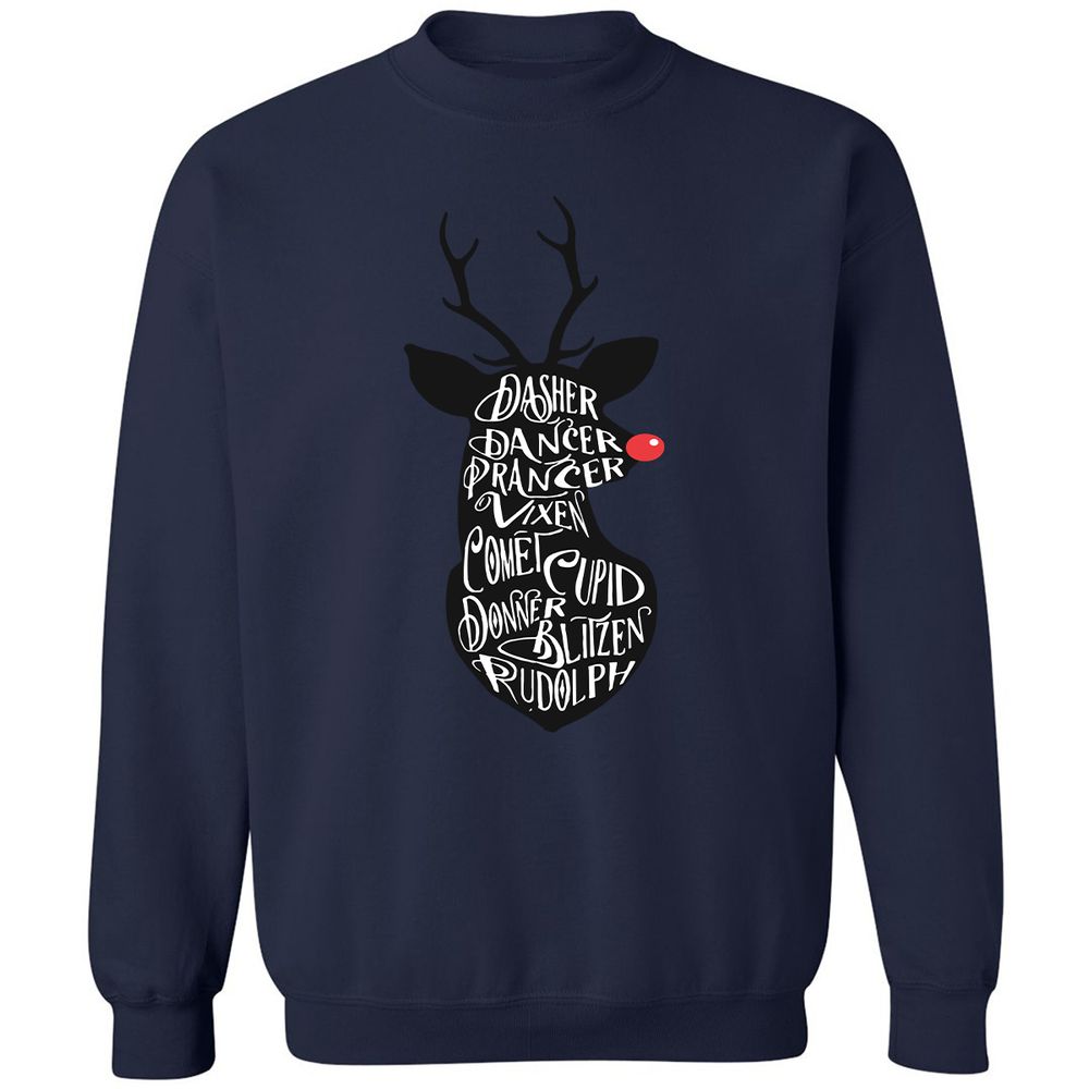 Classic Unisex Sweatshirt - X2XC777F - Navy - 8